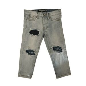 2t distressed denim jeans